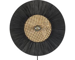 BELIANI YAAPI -Wandlamp - Zwart - Papier