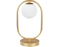 BELIANI YANKEE - Tafellamp - Goud - Metaal