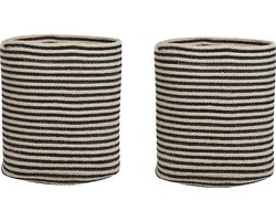 BELIANI YERKOY - Mand set van 2 - Beige - Katoen