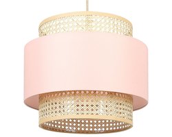 BELIANI YUMURI - Hanglamp - Perzik - Polyester