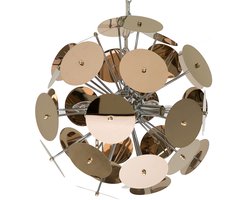 BELIANI ZAMBEZI - Hanglamp - Koper - RVS