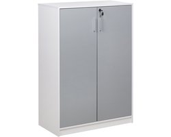 BELIANI ZEHNA - Sideboard - Lichtgrijs - 117 cm - Vezelplaat