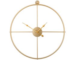 BELIANI ZUCHWIL - Wandklok - Goud - IJzer