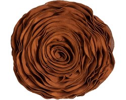 Bella Camel Kussen Diameter | 40x | Sierkussen Voor Woonkamer Of Slaapkamer