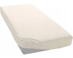 Bellana Hoeslaken 180-200x200 cm - Crème, 100% Katoen