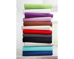 Bellana Hoeslaken 180-200x200 cm Groen - 100% Katoen