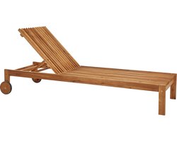 BELLANO - Ligstoel - Lichthout - Acaciahout