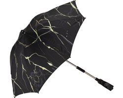 Bellasol - Parasol kinderwagen/buggy universeel - Speciale UV-werende coating - Black Marble Gold - 1 jaar garantie