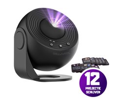 BELLAVITA ® 12-in-1 Projectorlamp - Galaxy Projector - Sterren Projector - Sterrenhemel Projector - Universum - Heelal - Lamp - Sterren - Nachtlamp - Nachtlamp voor kinderen