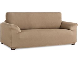 Belmarti® Bankhoes Milan 180cm tot 230cm breed - Linnen - Premium bi-stretch stof - Horizontaal en verticaal rekbaar - Antistatisch en ademend katoen