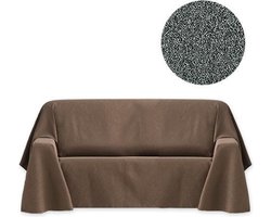 Belmarti® Plaid Banes 240x270cm Donkergrijs - Multifunctione plaids - Blijft uitstekend liggen op je bank - Premium kwaliteit uit Europa