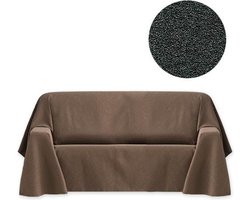 Belmarti® Plaid Banes 240x270cm Grijs - Multifunctione plaids - Blijft uitstekend liggen op je bank - Premium kwaliteit uit Europa