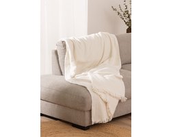 Belmarti® Plaid Manta All Season 230x240 Ivoor - Premium Belmarti kwaliteit