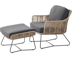Belmond lounge balkonset 2 delig naturel Taste 4SO