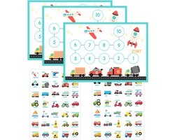 Beloningssysteem Voertuigen – Zindelijkheidstraining met Stickers
