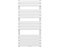 BELRAD Badkamer Radiator 1200x600mm Wit – Middenaansluiting – 681W