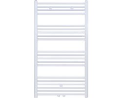 Belrad Handdoekradiator Middenaansluiting 1200x600mm 616 Watt Wit