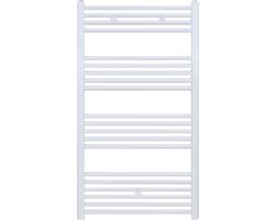 Belrad Handdoekradiator Zijaansluiting 1200x500mm 537 Watt Wit