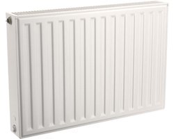 Belrad Paneelradiator Met 6 Aansluitingen TYPE 33 400x600mm 1258 Watt Wit