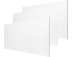 BELRAD vlakke voorplaat radiator 300x1200mm - Wit
