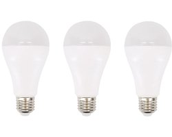 Bemko Premium LED Lamp E27 - vervangt 180W (20W) - 2500lm - 6000K Koud Wit - 230V - 3 stuks