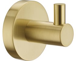 Ben Rundo handdoekhaakje Ø 5,3x5,1cm geborsteld messing