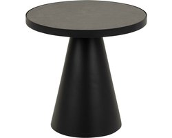 Bendt Salontafel 'Anemone' 46cm, kleur Zwart
