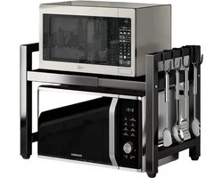 Benelux Select Magnetronrek – Magnetron Rek – Magnetron Kast – Verstelbaar – Duurzaam – Tot 20kg - 40 tot 64 x 36 x 45 cm