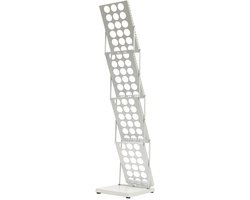 Benelux Select Tijdschriftenrek – Tijdschriftenhouder – Tijdschriften Rek – Tijdschriftenrek Staand – 4-laags - 36 x 27 x 132 cm