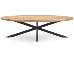 Benoa Eetkamertafelblad Ellips 25+25 270