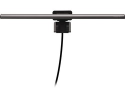 BenQ ScreenBar Halo 2 Monitor Lamp, Dimbare LED Lamp met Backlight, Anti-verblindend - Eye-Care - Wireless Controller - Auto-Dimming - Compatible met Flat and Curved Monitors - USB Powered