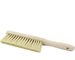 Benson Behangborstel - Handmodel - Houten Handvat - 19 cm - Wit