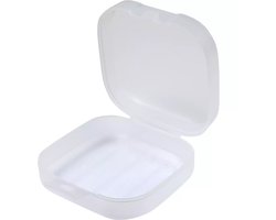 Benson Compact zeepbakje - afsluitbaar - ideaal voor reizen - 7x7x3 cm