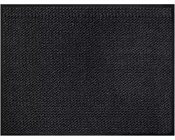 Benson Deurmat - anti slip - kunststof - antraciet - 80 x 120 cm - voor binnen - schoonloopmat