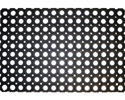 Benson Deurmat - Rubberring - 40 x 60 cm - Zwart