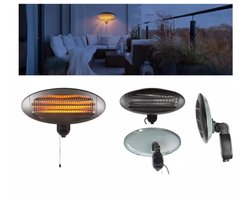 Benson Heater wand 2000 W - waterdicht - 240 V - 50x 16x 36 cm