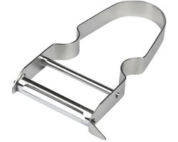 Benson Kook/keuken gerei - schilmes/dunschiller - zilver - RVS - 11 x 6.5 cm