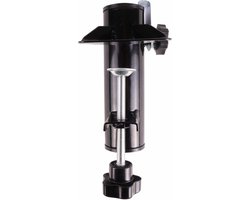 Benson Parasolhouder voor balkon - metaal - 15.5 cm - zwart