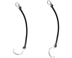 Benson Rubber voor klephaak - 20 mm - set van 2 - eenvoudige installatie - betrouwbare grip