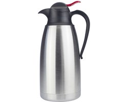 Benson Thermoskan - 1.1 liter - RVS - koffiekan / theekan - zilver