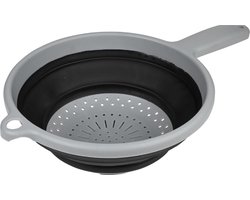 Benson Vergiet - opvouwbaar - ruimtebesparend - zwart/wit - D22 cm - hittebestendig tot 140 graden