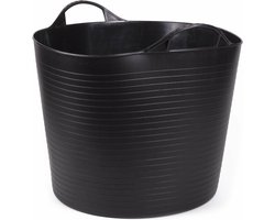 Benson Wasmand - flexibel - rond - zwart - 45 liter - Emmer