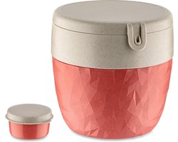 Bento Box, Groot, Organic, Natuur Koraal - Koziol | BentoBox L