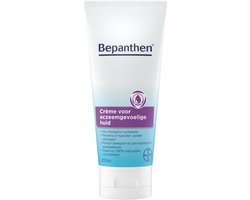 Bepanthen Droge & Gevoelige Huid Crème 200ml | Hydrateert, Beschermt en Versterkt de Huidbarrière | Met Niacinamide | Zonder Parfum | Geschikt voor Baby's & Kinderen