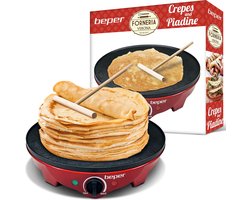 Beper BT.700Y - Pannenkoeken Maker - Pannenkoekenmachine - Elektrische Pannenkoekenmaker - Pannenkoekenpan