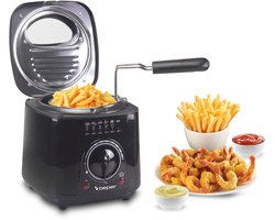 Beper Friteuse - Frituurpan - 1L - Zwart