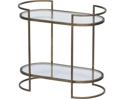 BePureHome Capital Sidetable - Metaal - Antique Brass - 55x60x32