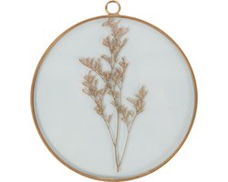 BePureHome Everlasting Kunstlijst Droogbloemen - 25x23x1,5