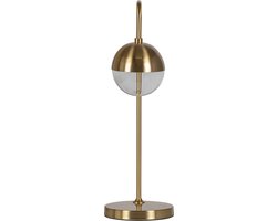 BePureHome Globular Tafellamp - Metaal - Antique Brass - 59x27x20