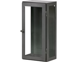 BePureHome Manta Hangende Vitrinekast L - Metaal - Grijs - 60x30x25